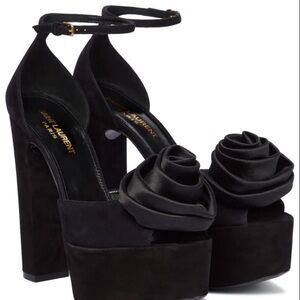 Saint Laurant Jodie Rosette platform